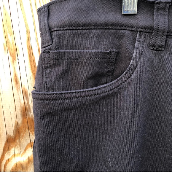 Haggar Slim Straight Black Pants - Mens 38 x 30 Stretch - Picture 7 of 9